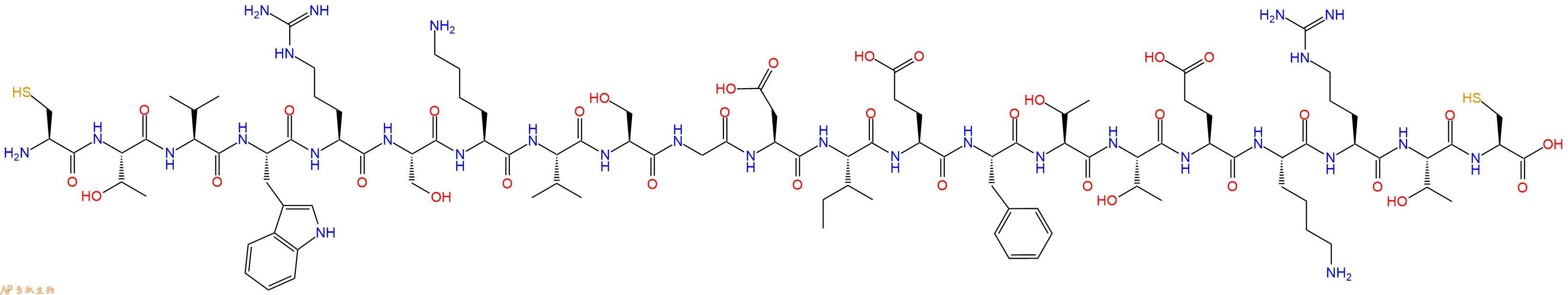 H2N Cys Thr Val Trp Arg Ser Lys Val Ser Gly Asp Il H2N Cys Thr Val Trp