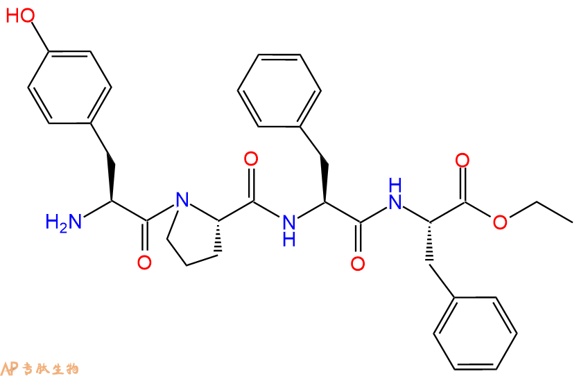 专肽生物产品四肽Tyr-Pro-Phe-Phe-OCH2CH31021685-55-1