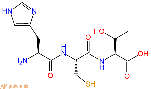 专肽生物产品三肽His-Cys-Thr