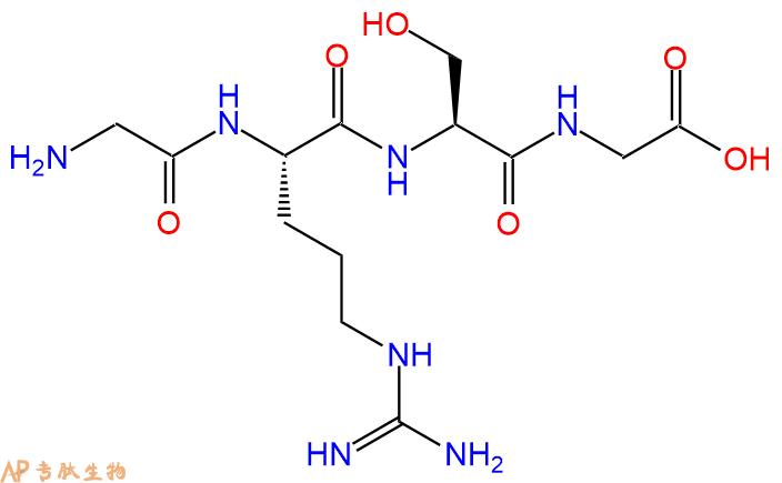 专肽生物产品四肽Gly-Arg-Ser-Gly403703-61-7