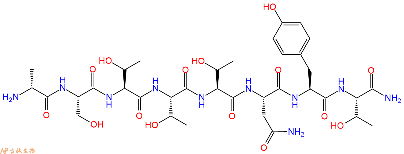 专肽生物产品肽T、(D-Ala1)-Peptide T amide106362-34-9