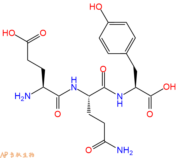 专肽生物产品三肽Glu-Gln-Tyr