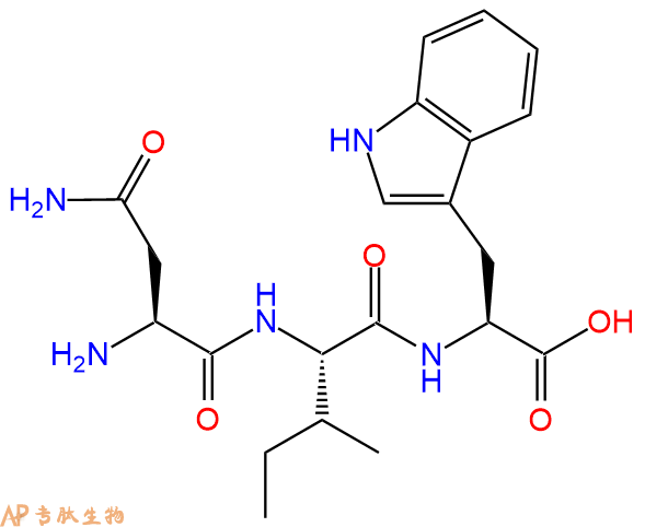 专肽生物产品三肽Asn-Ile-Trp