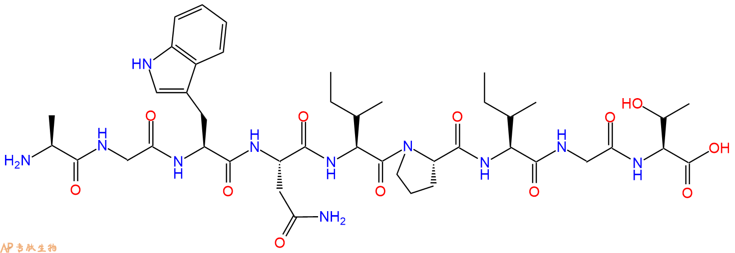 专肽生物产品九肽AGWNIPIGT1235779-59-5