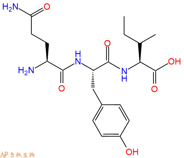 专肽生物产品三肽Gln-Tyr-Ile