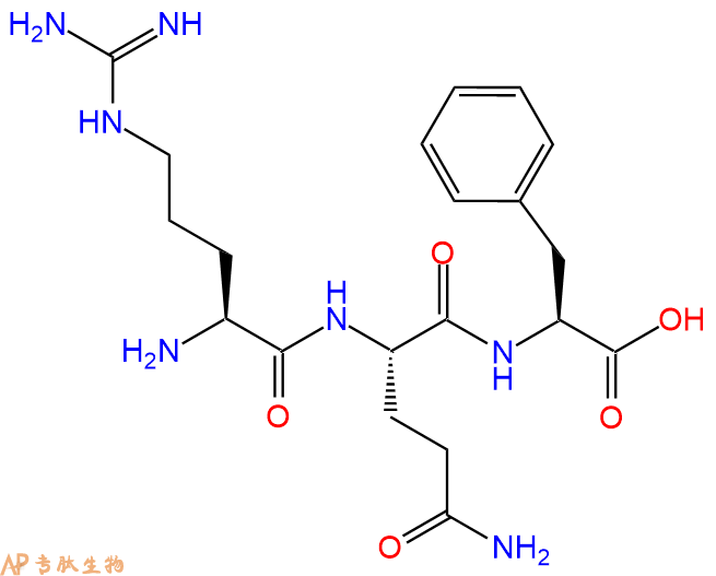 专肽生物产品三肽Arg-Gln-Phe