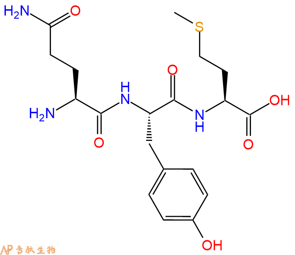 专肽生物产品三肽Gln-Tyr-Met