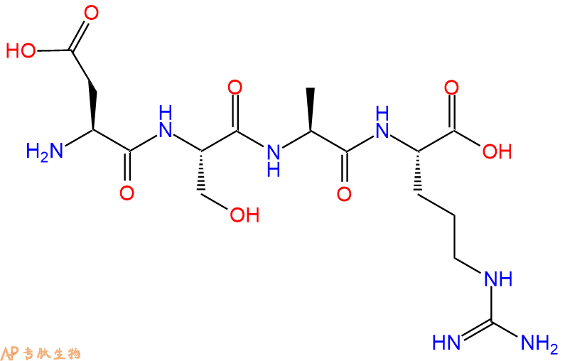专肽生物产品四肽Asp-Ser-Ala-Arg73829-70-6