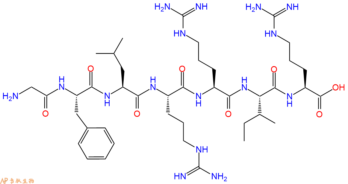专肽生物产品七肽GFLRRIR153538-83-1