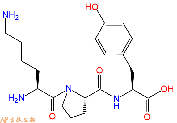专肽生物产品三肽Lys-Pro-Tyr290314-43-1