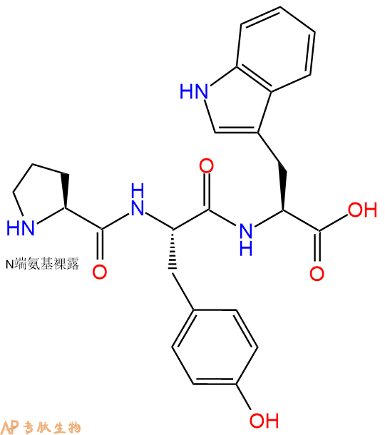 专肽生物产品三肽Pro-Tyr-Trp