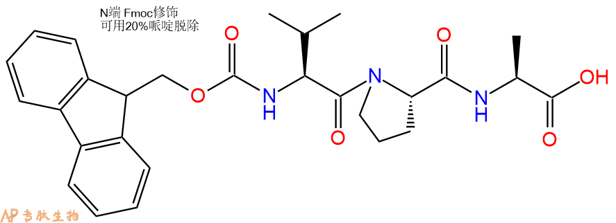 专肽生物产品三肽Fmoc-Val-Pro-Ala1269409-89-3