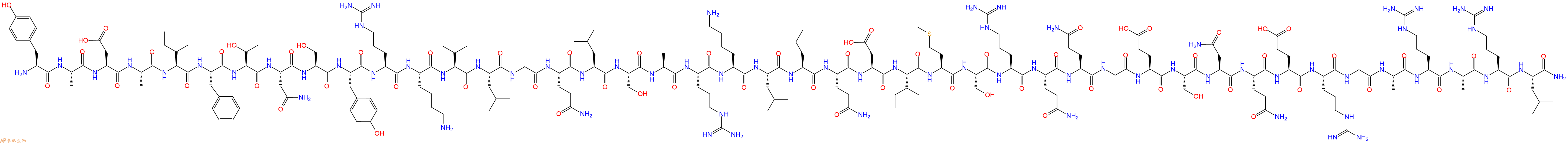 专肽生物产品醋酸促肾上腺素释放因子(人)、GHRF(1-44), human、Somatorelin83930-13-6