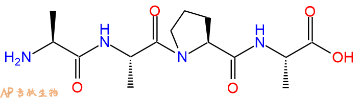 专肽生物产品四肽Ala-Ala-Pro-Ala53620-20-5