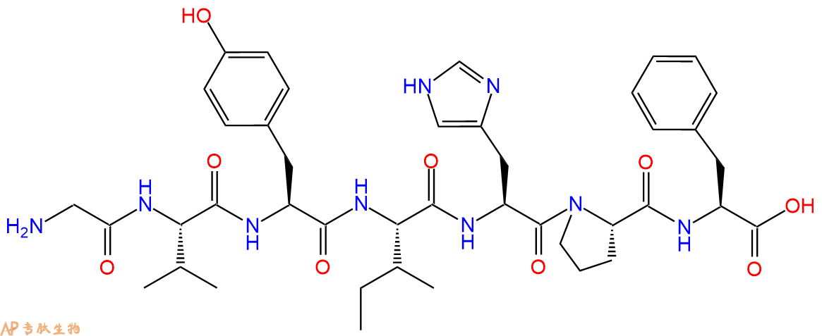 专肽生物产品七肽GVYIHPF25849-90-5