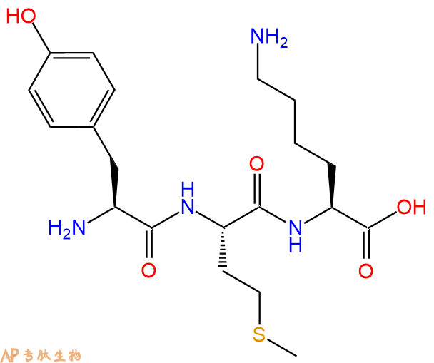 专肽生物产品三肽Tyr-Met-Lys