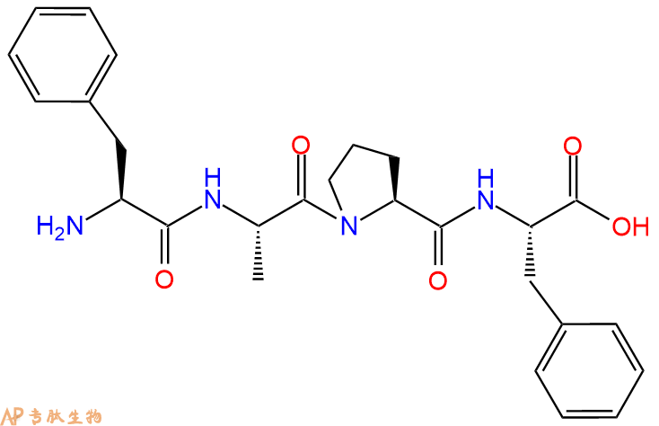 专肽生物产品四肽Phe-Ala-Pro-Phe154485-34-4