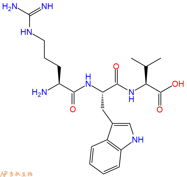 专肽生物产品三肽Arg-Trp-Val