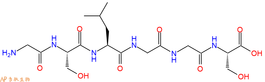 专肽生物产品六肽Gly-Ser-Leu-Gly-Gly-Ser303983-57-5