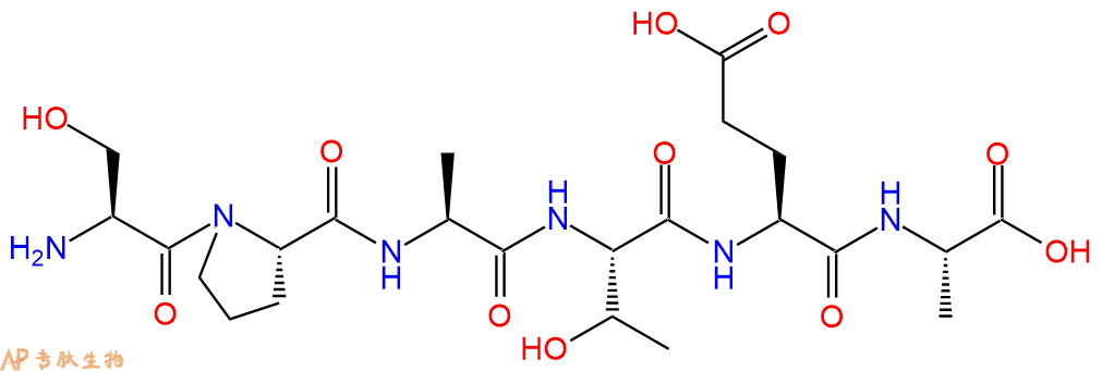 专肽生物产品六肽Ser-Pro-Ala-Thr-Glu-Ala1186310-56-4