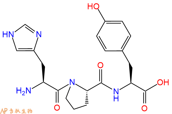 专肽生物产品三肽His-Pro-Tyr136616-45-0
