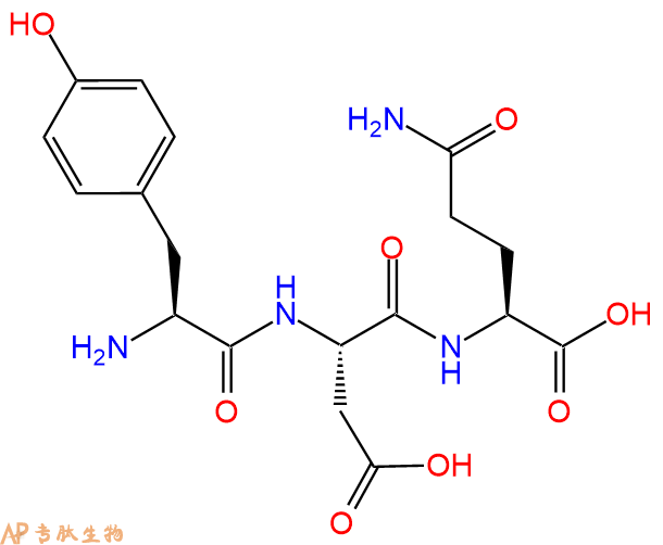 专肽生物产品三肽Tyr-Asp-Gln