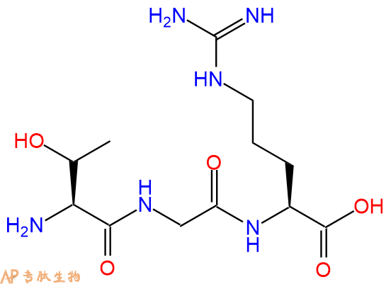 专肽生物产品三肽Thr-Gly-Arg