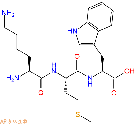 专肽生物产品三肽Lys-Met-Trp