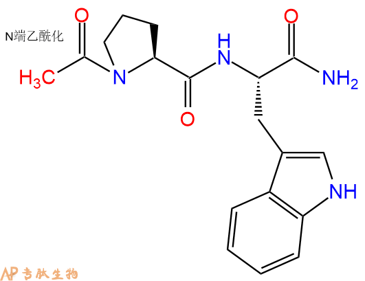 专肽生物产品二肽Ac-Pro-Trp-NH2