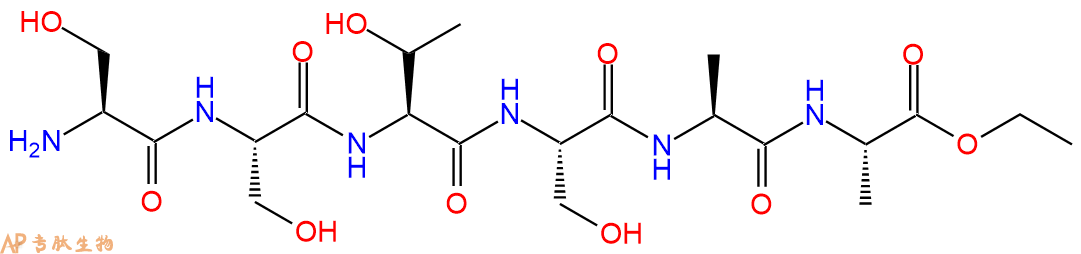 专肽生物产品六肽Ser-Ser-Thr-Ser-Ala-Ala-乙酯化96309-10-3