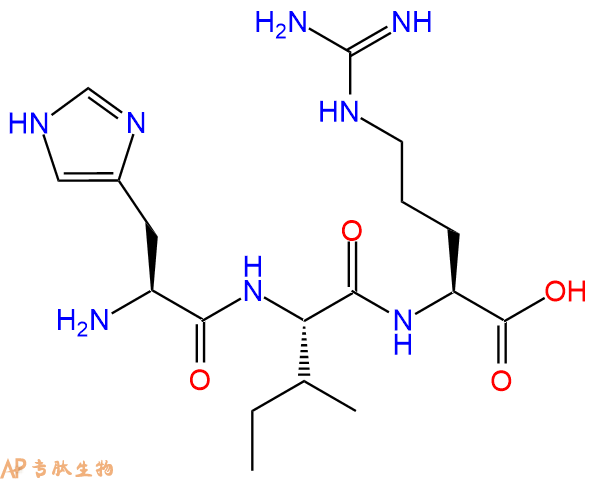 专肽生物产品三肽His-Ile-Arg