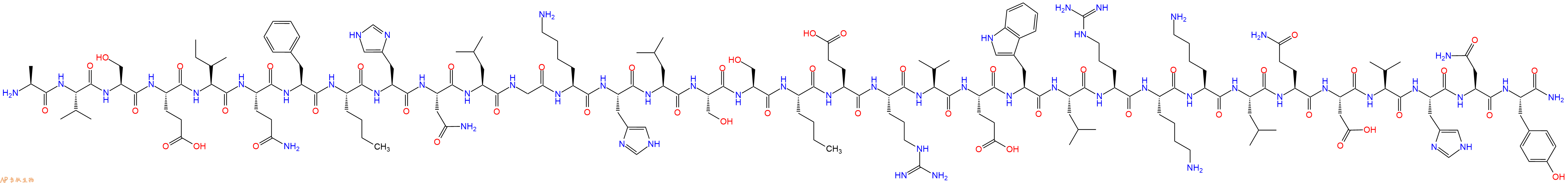 专肽生物产品[Nle8, 18, Tyr34]-Parathyroid Hormone(1-34)amide,64763-77-5