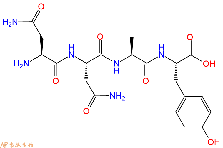 专肽生物产品四肽Asn Asn Ala Tyr212319-88-5