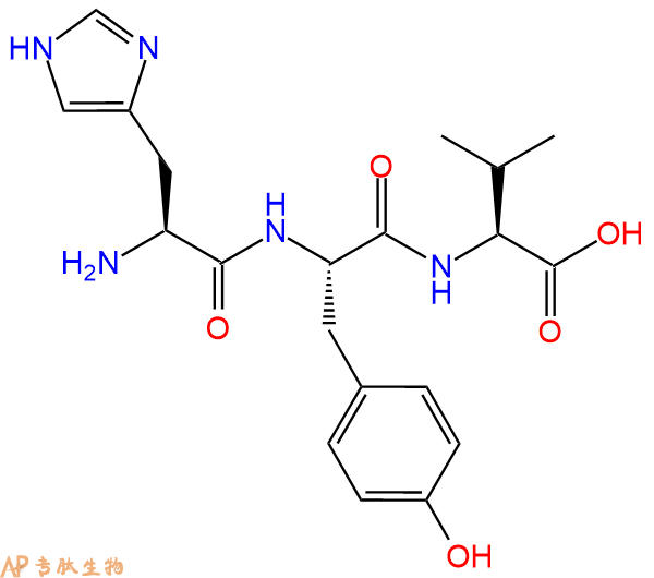 专肽生物产品三肽His-Tyr-Val