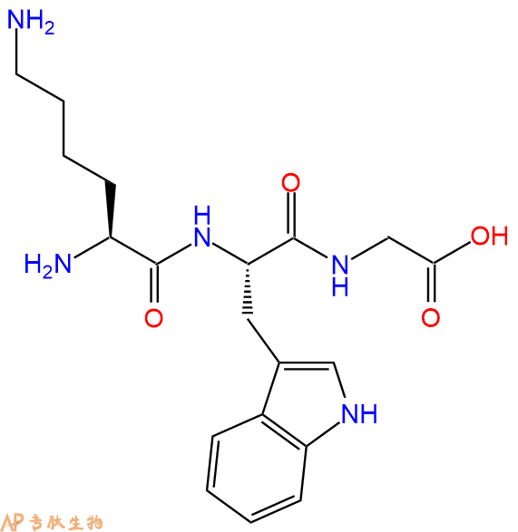 专肽生物产品三肽Lys-Trp-Gly