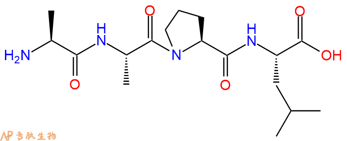 专肽生物产品四肽Ala-Ala-Pro-Leu154485-09-3