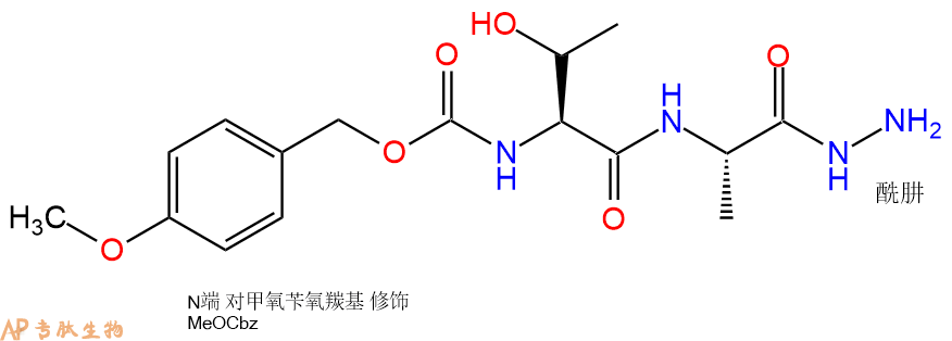 专肽生物产品二肽Z(OMe)-Thr-Ala-NH-NH278075-53-3