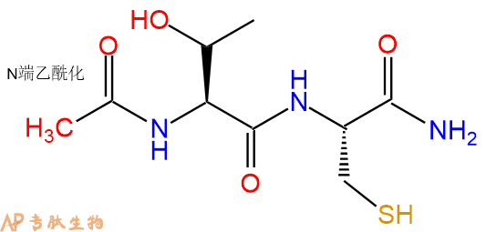 专肽生物产品二肽Ac-Thr-Cys-NH2