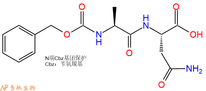 专肽生物产品二肽CBZ-L-ALA-ASN21467-12-9