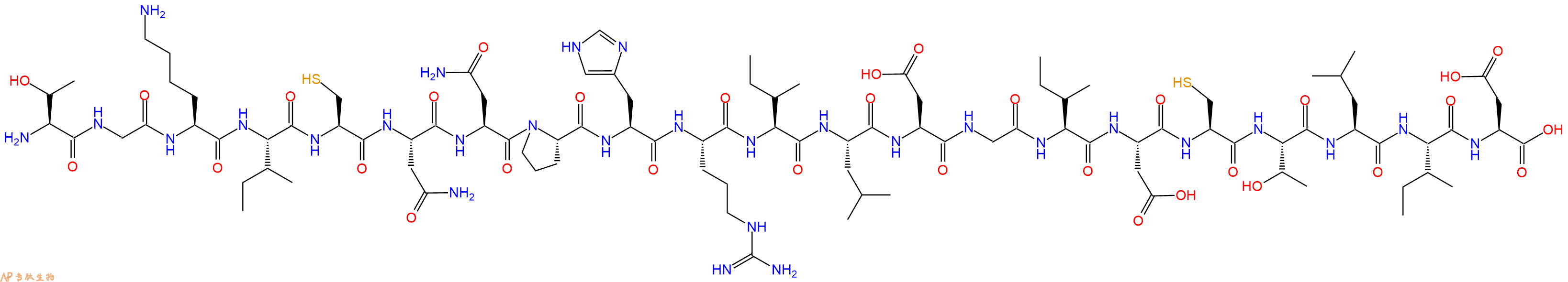 专肽生物产品Hemagglutinin(48-68)/Influenzavirus115721-95-4