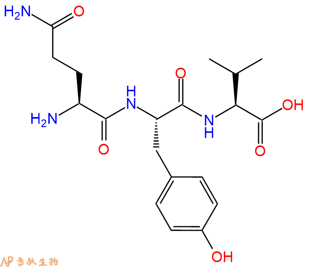 专肽生物产品三肽Gln-Tyr-Val