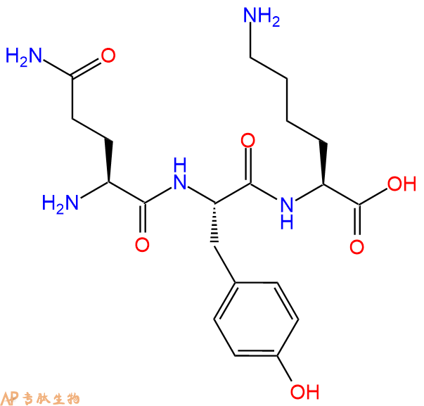 专肽生物产品三肽Gln-Tyr-Lys