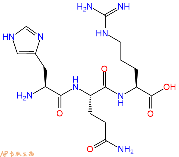 专肽生物产品三肽His-Gln-Arg