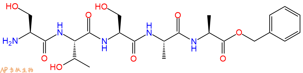 专肽生物产品五肽Ser-Thr-Ser-Ala-Ala-苄酯化79639-12-6
