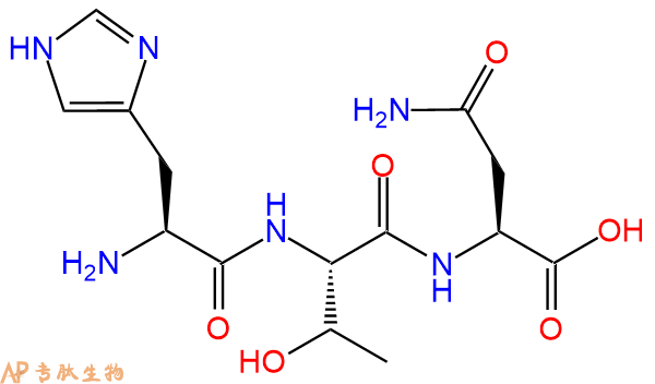 专肽生物产品三肽His-Thr-Asn