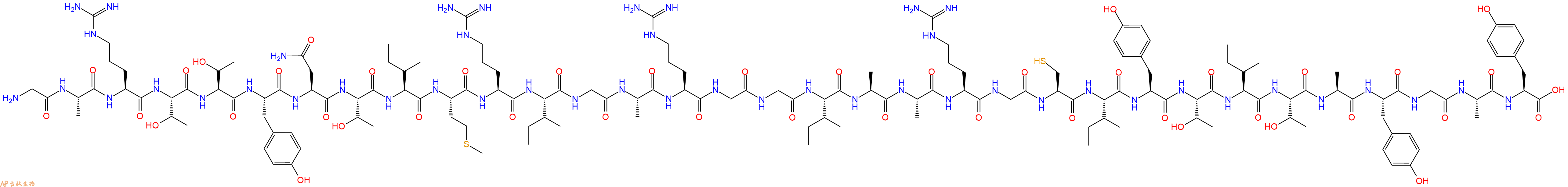 专肽生物产品GARTTYNTIMRIGARGGIAARGCIYTITAYGAY682373-86-0