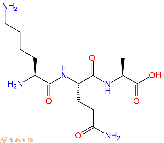 专肽生物产品三肽Lys-Gln-Ala