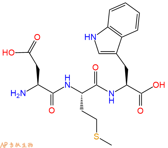 专肽生物产品三肽Asp-Met-Trp