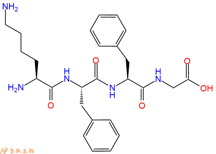 专肽生物产品四肽Lys Phe Phe Gly163350-43-4