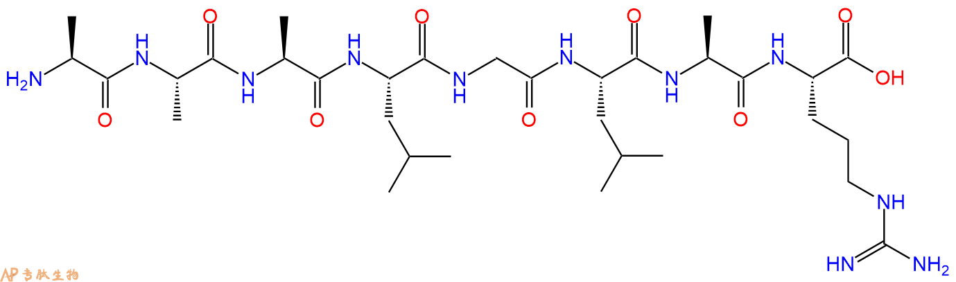 专肽生物产品八肽AAALGLAR66157-49-1